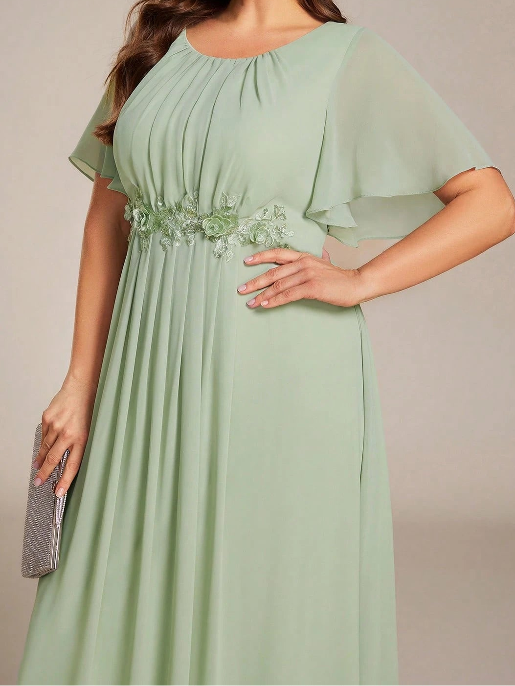 Rochie maxi SHEIN, verde
