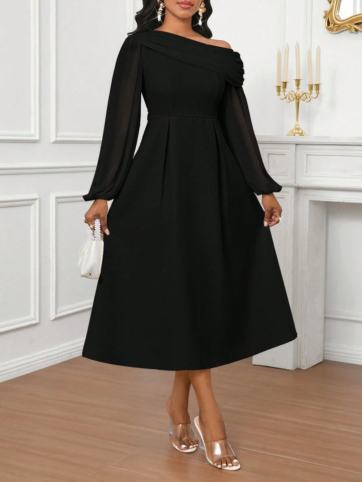 Rochie midi SHEIN, negru