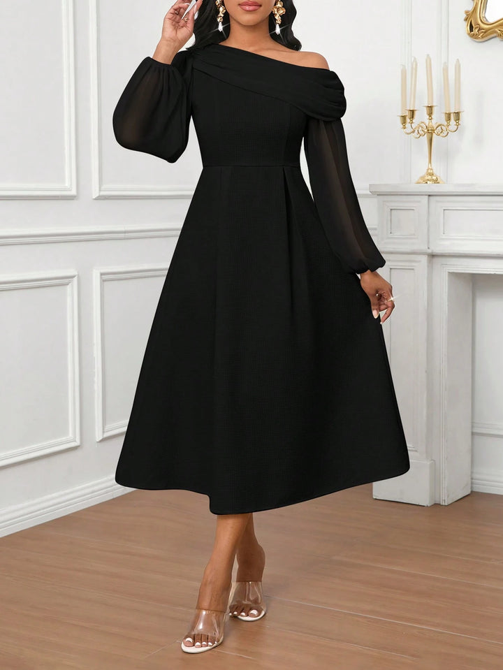 Rochie midi SHEIN, negru