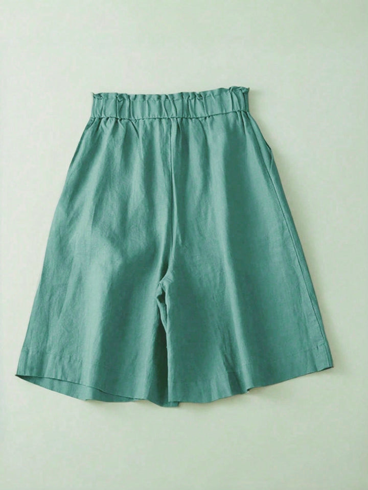 Pantaloni scurți SHEIN, verde
