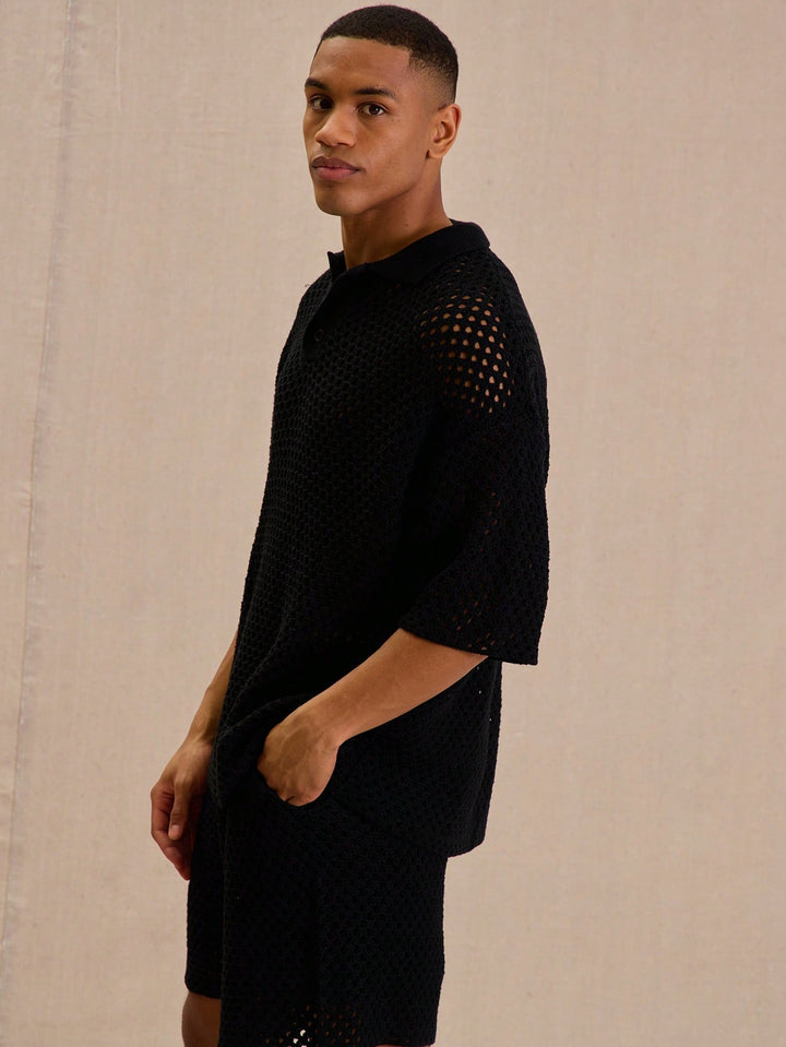 Pulover SHEIN, negru