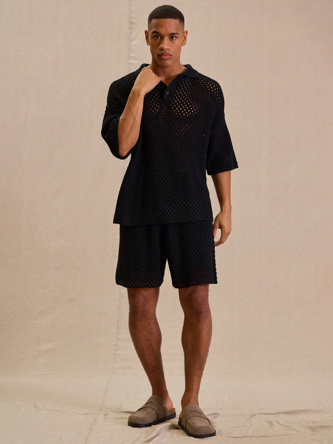 Pulover SHEIN, negru