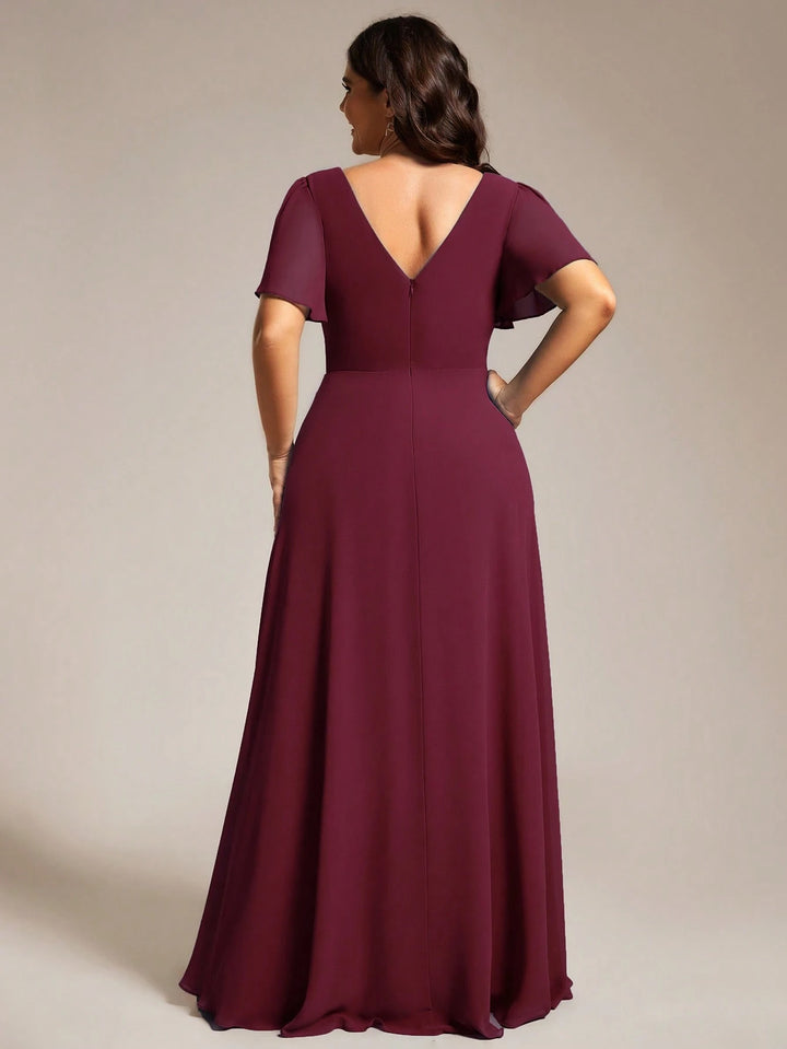 Rochie maxi SHEIN, vișiniu