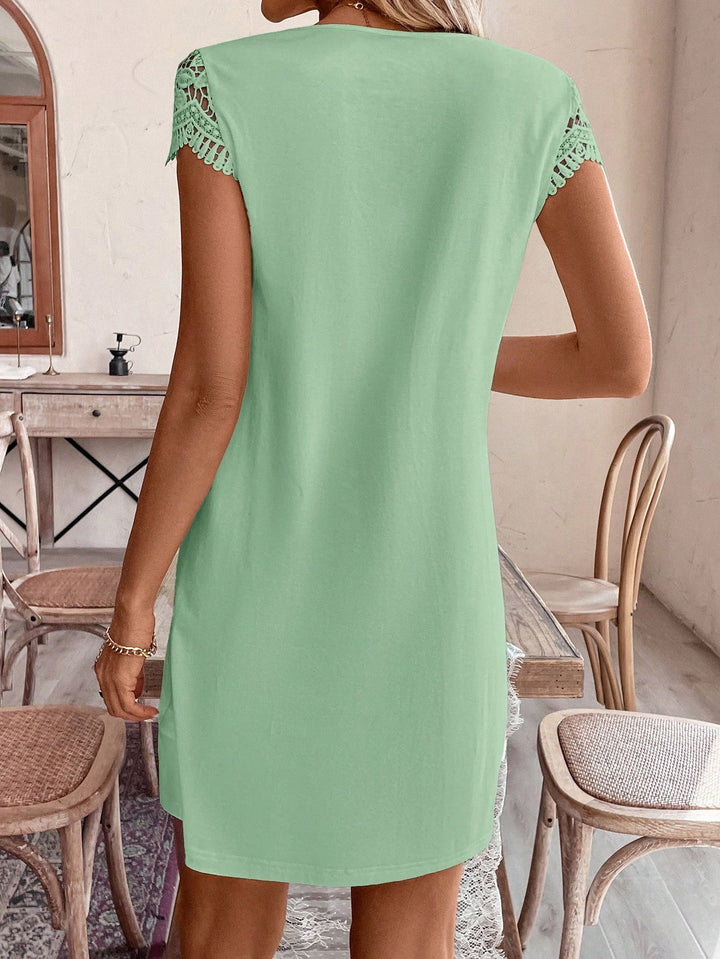 Rochie mini SHEIN, verde
