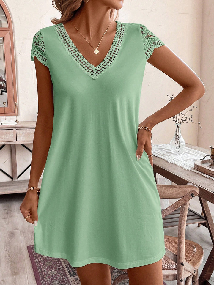 Rochie mini SHEIN, verde