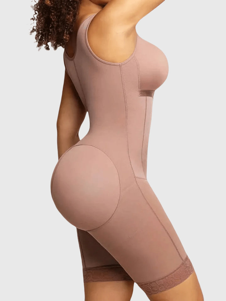 Salopetă modelatoare SHEIN, maro