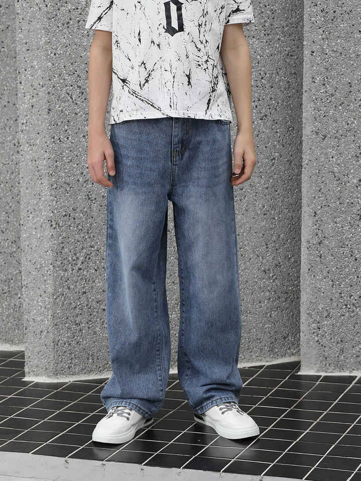 Jeans SHEIN, albastru