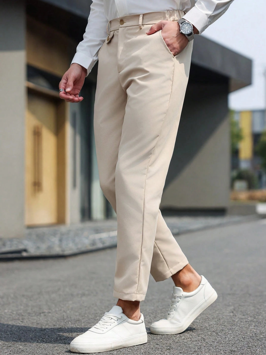 Pantaloni SHEIN, bej