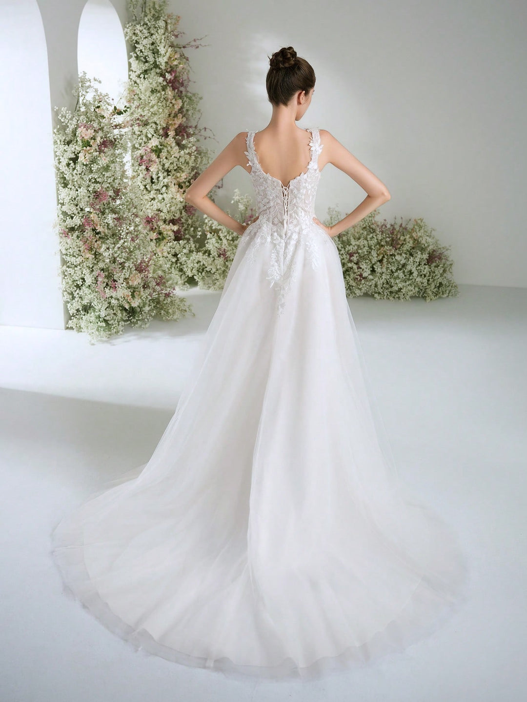 Rochie de mireasă SHEIN, alb