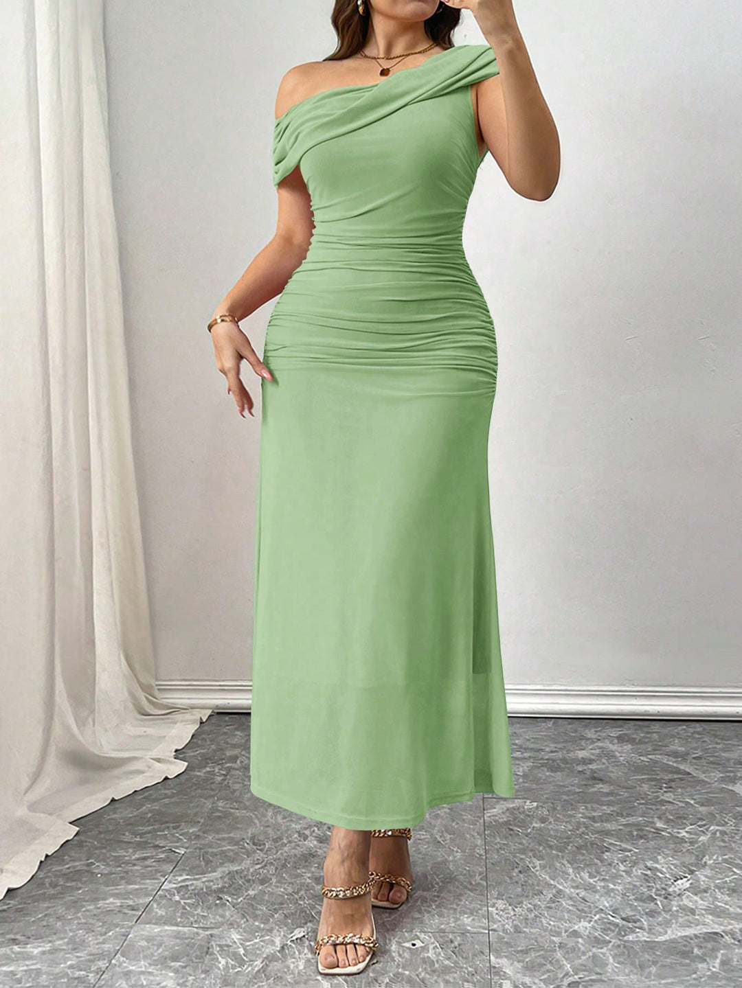 Rochie SHEIN, verde
