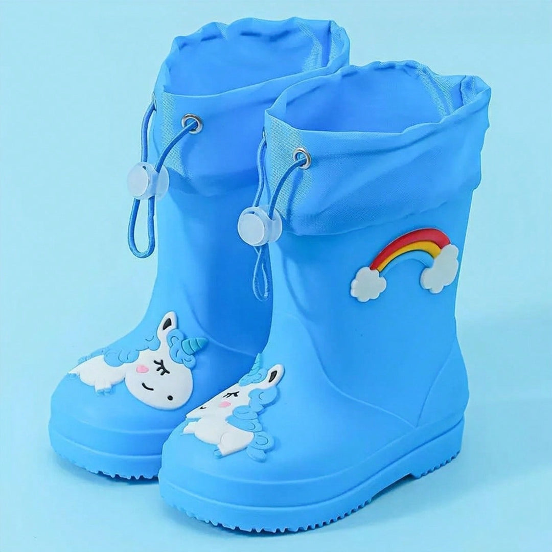 Cizmă de ploaie SHEIN, albastru