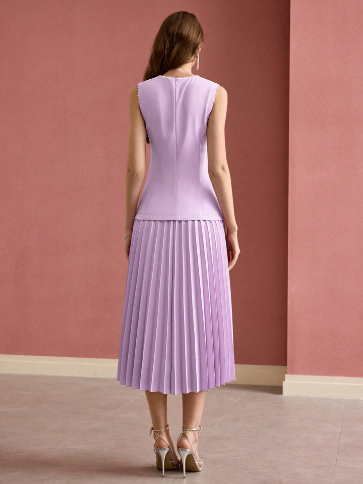 Rochie midi SHEIN, mov