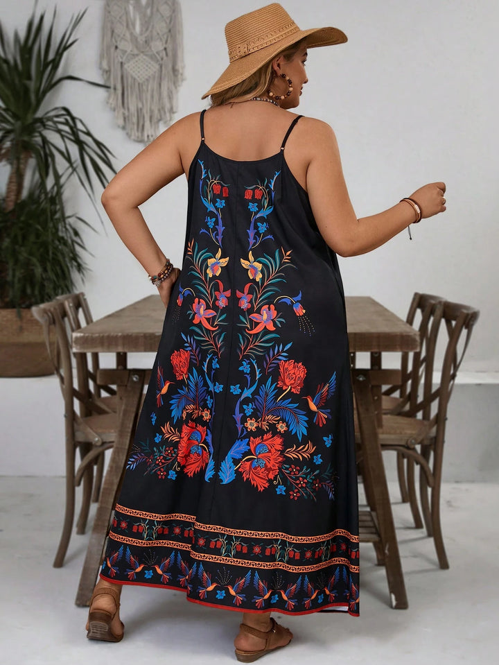 Rochie maxi SHEIN, negru