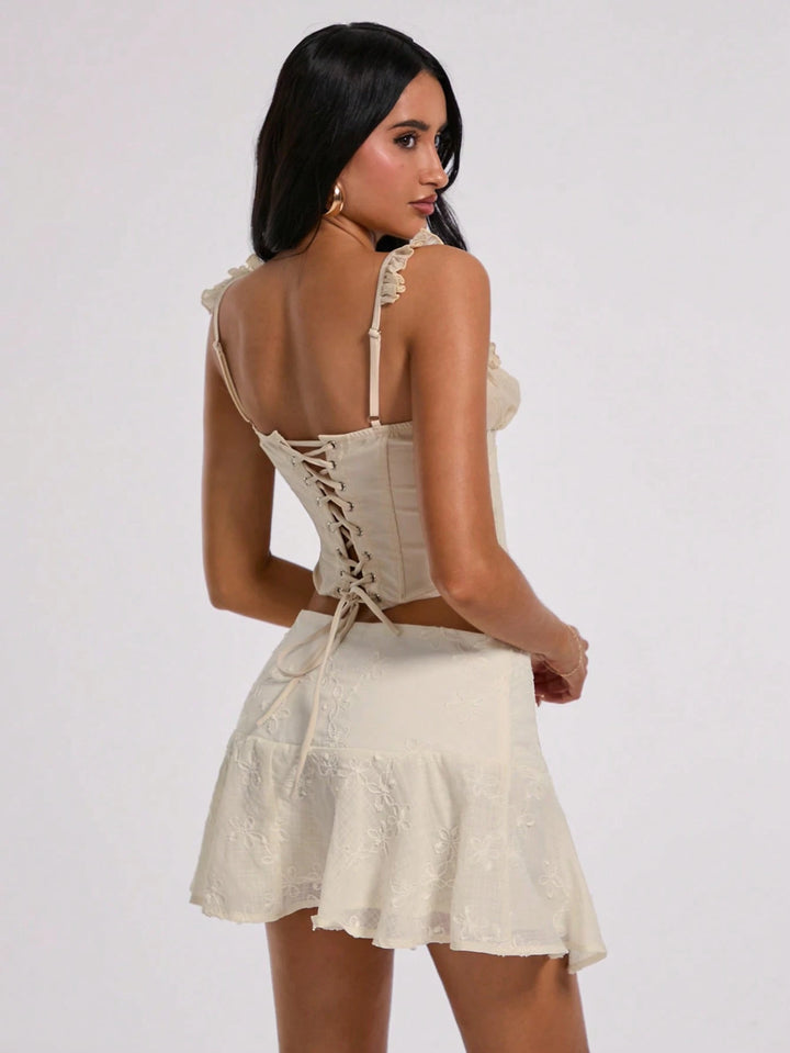 Top SHEIN, crem