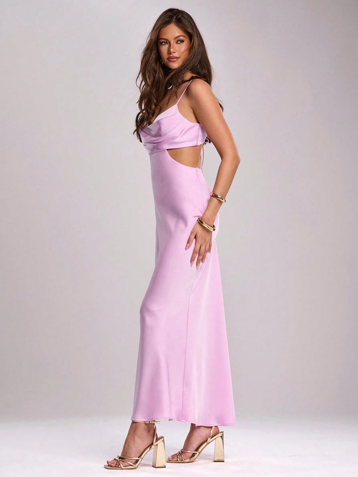 Rochie maxi SHEIN, roz