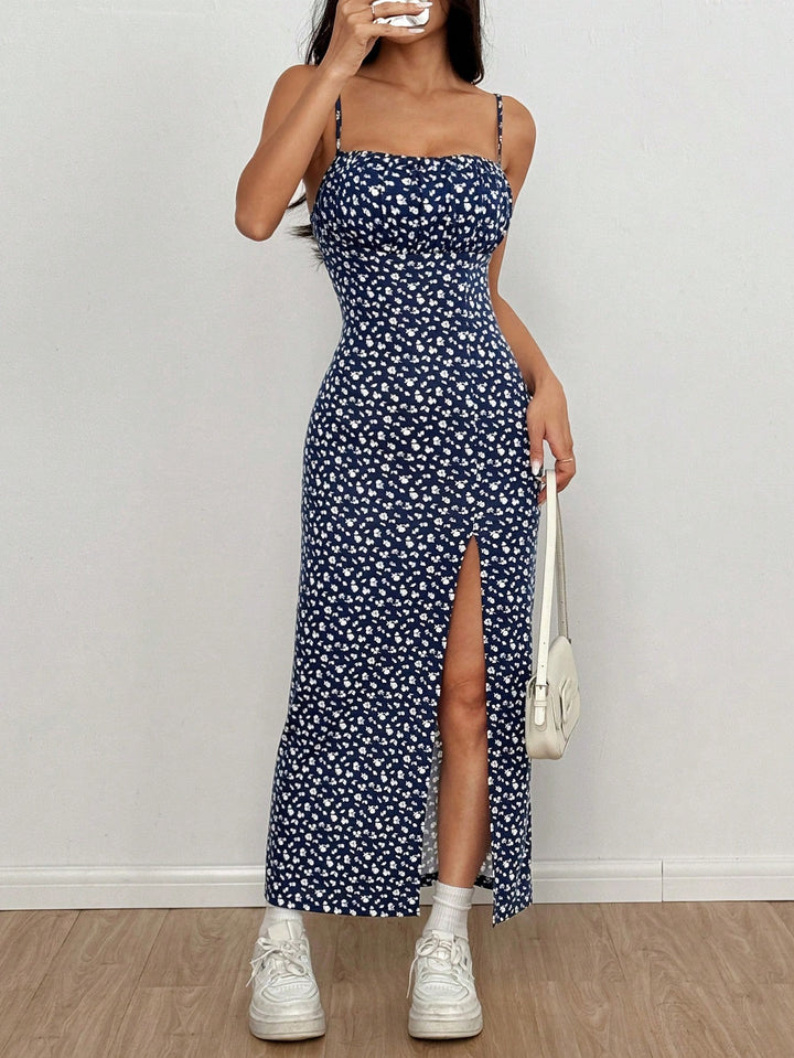 Rochie maxi SHEIN, albastru