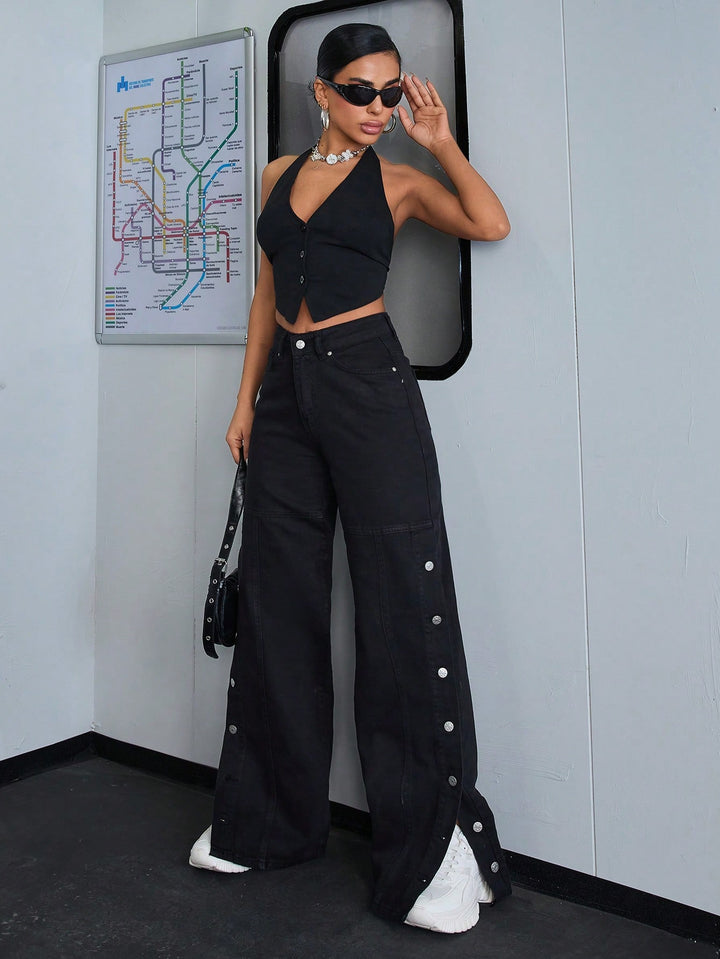 Jeans SHEIN, negru