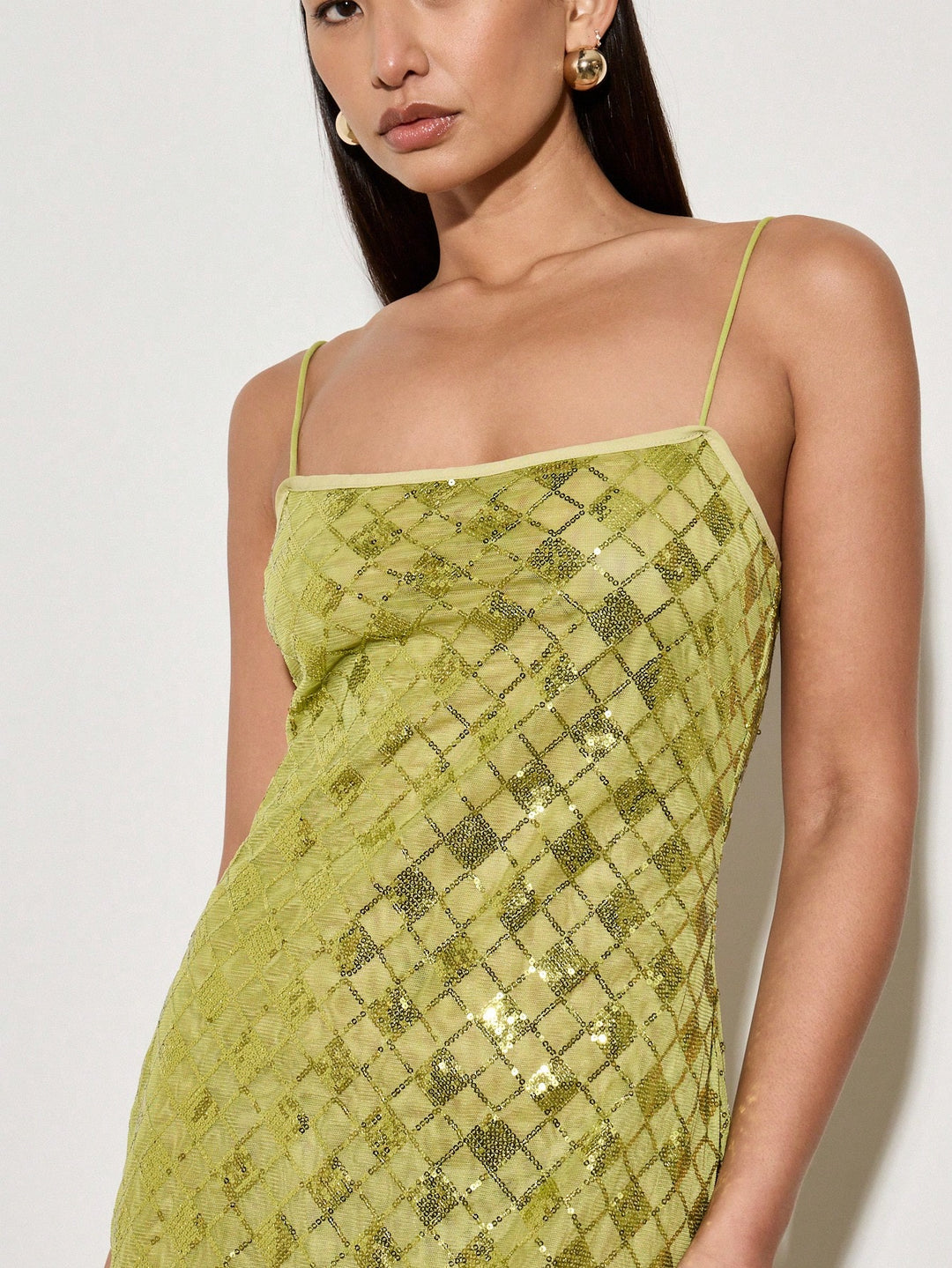 Rochie maxi SHEIN, verde