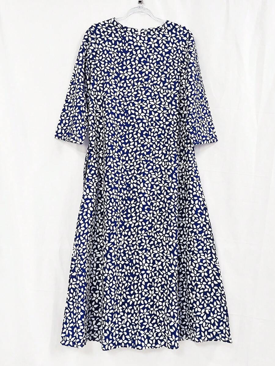 Rochie midi SHEIN, mix culori