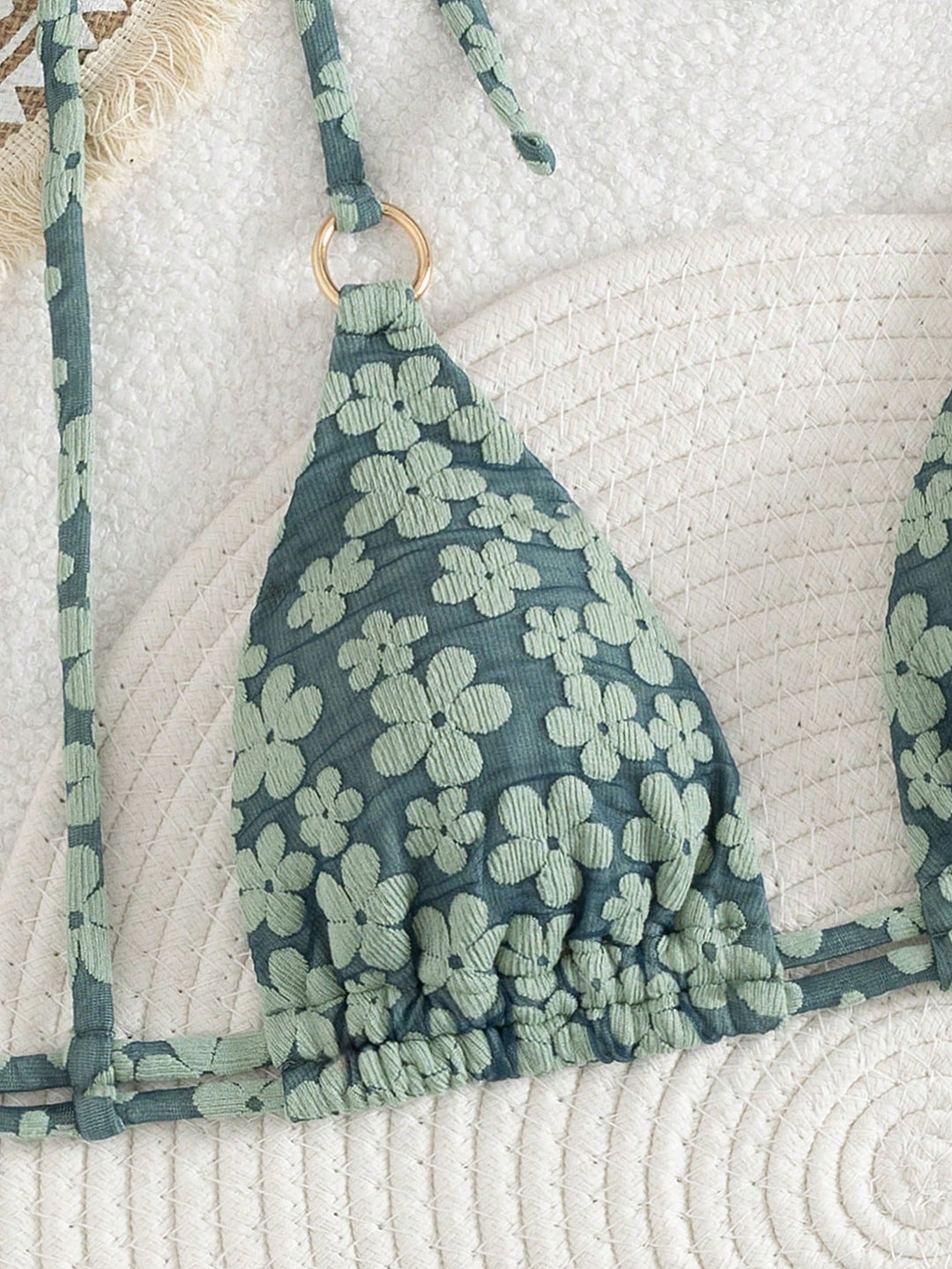 Set bikini SHEIN, verde