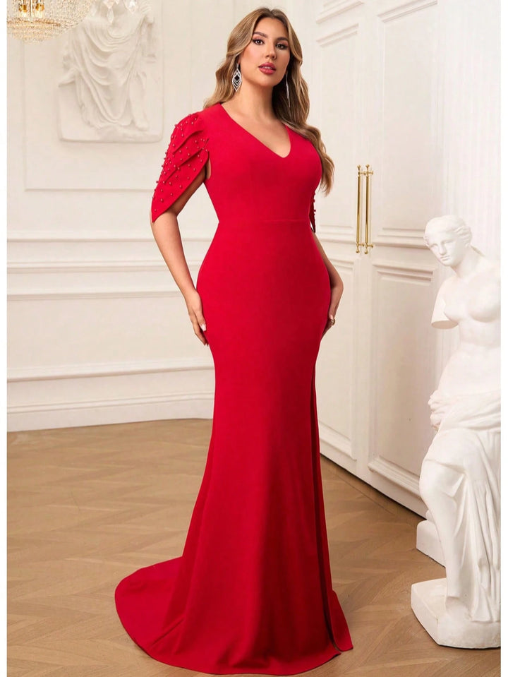 Rochie de ocazie SHEIN, roșu