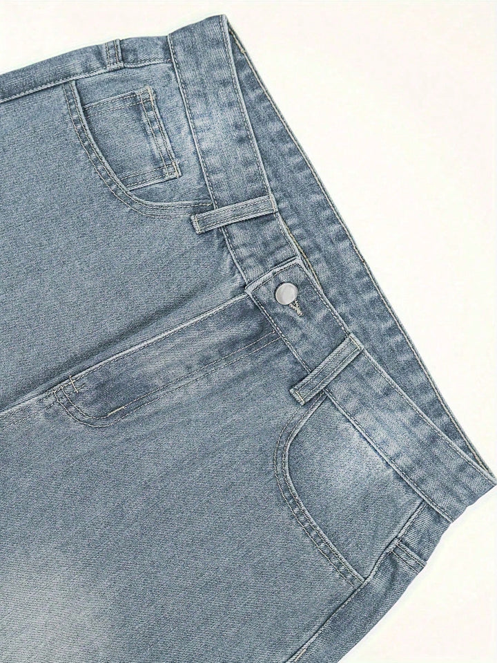 Jeans SHEIN, albastru
