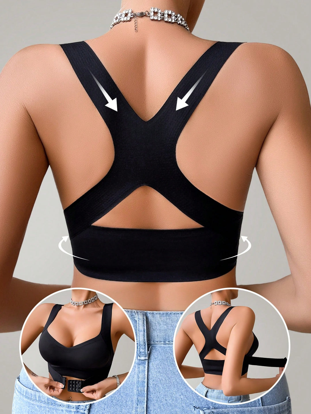 Sutien SHEIN, negru