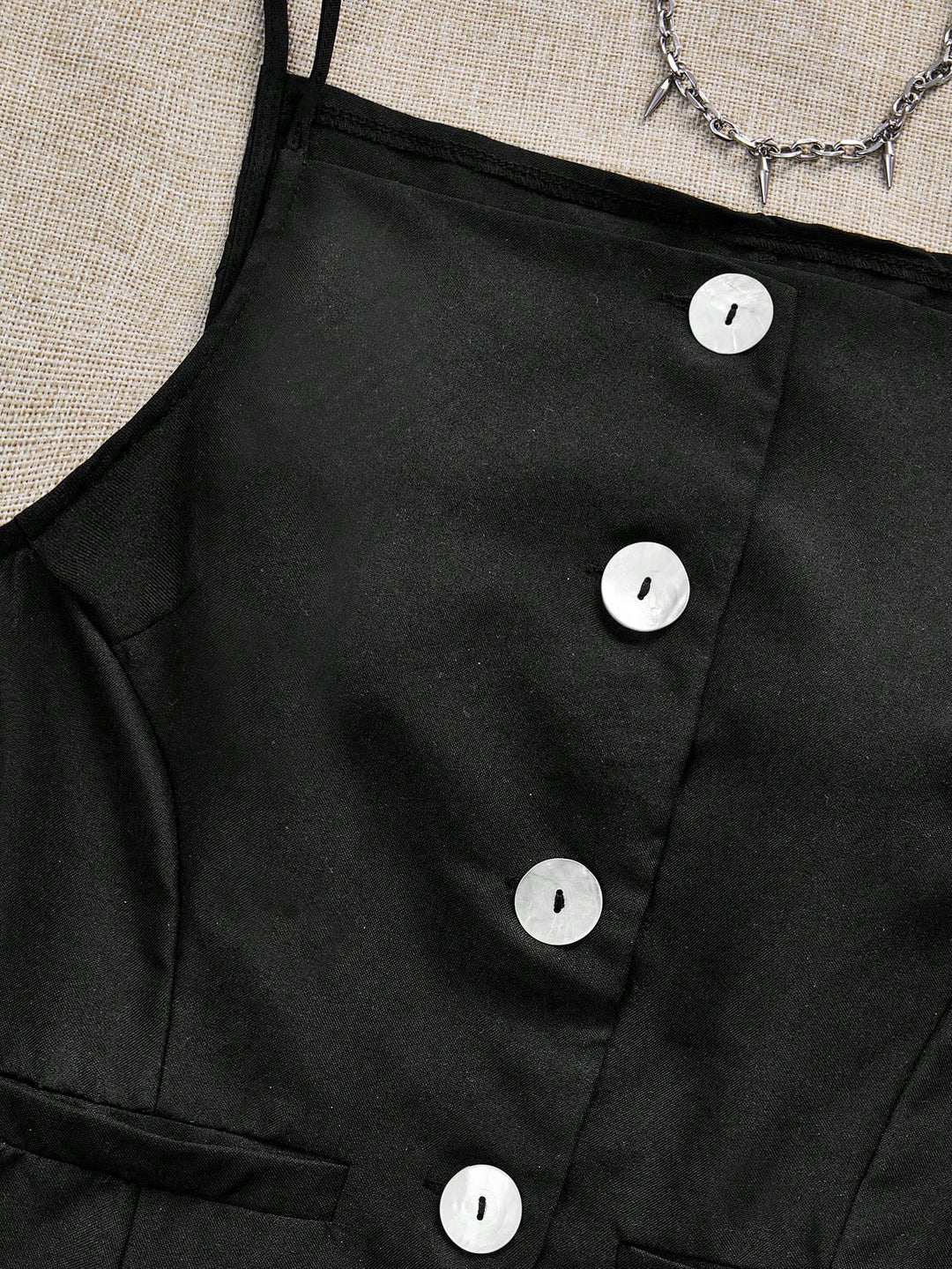 Top SHEIN, negru