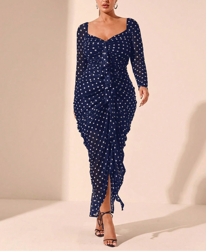 Rochie maxi SHEIN, mix culori