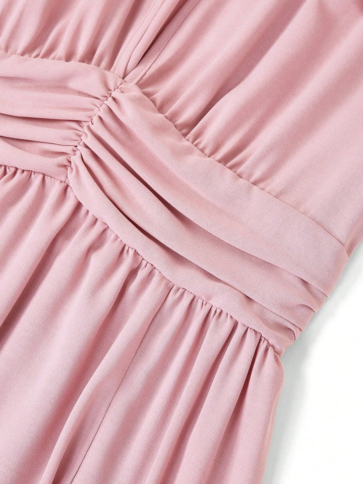 Rochie midi SHEIN, roz
