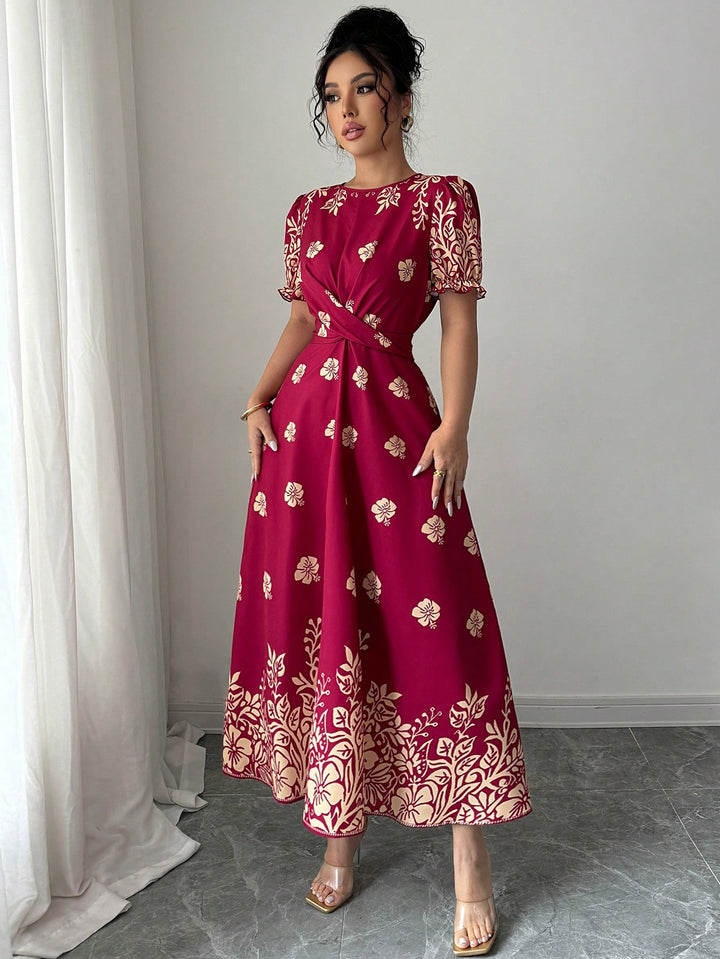Rochie maxi SHEIN, roșu