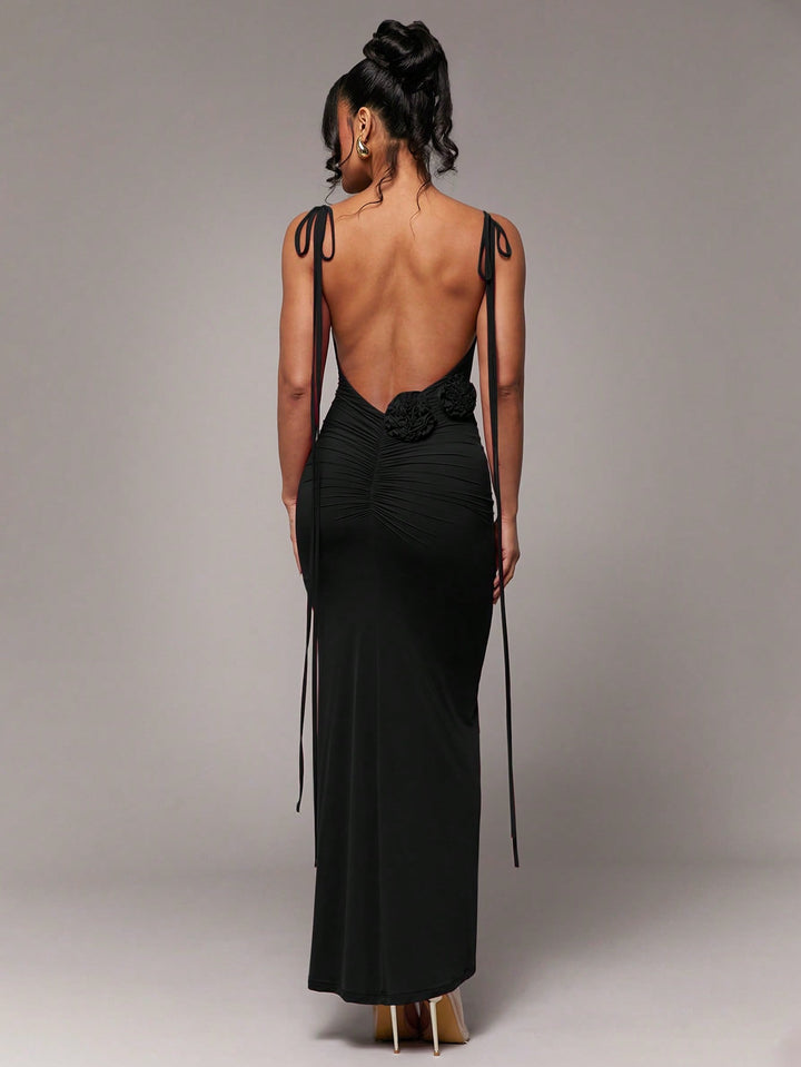 Rochie maxi SHEIN, negru