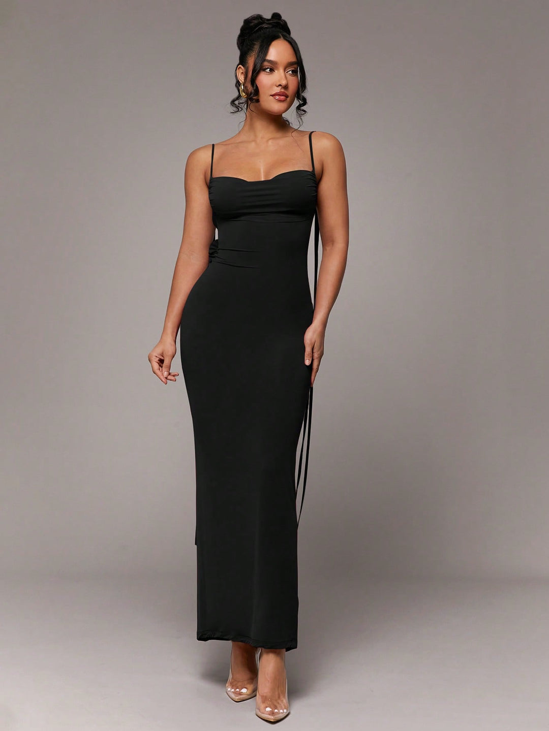 Rochie maxi SHEIN, negru
