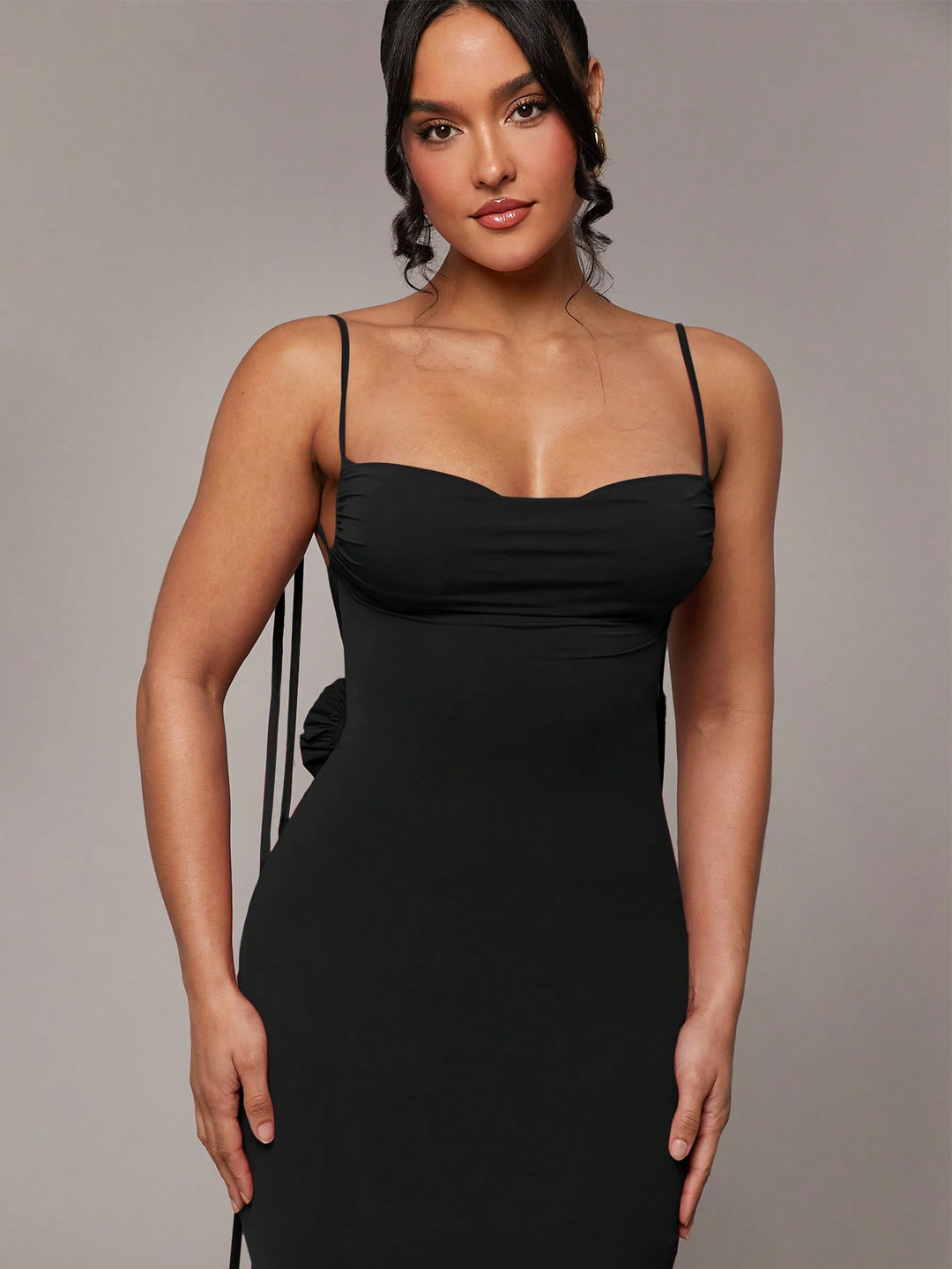 Rochie maxi SHEIN, negru