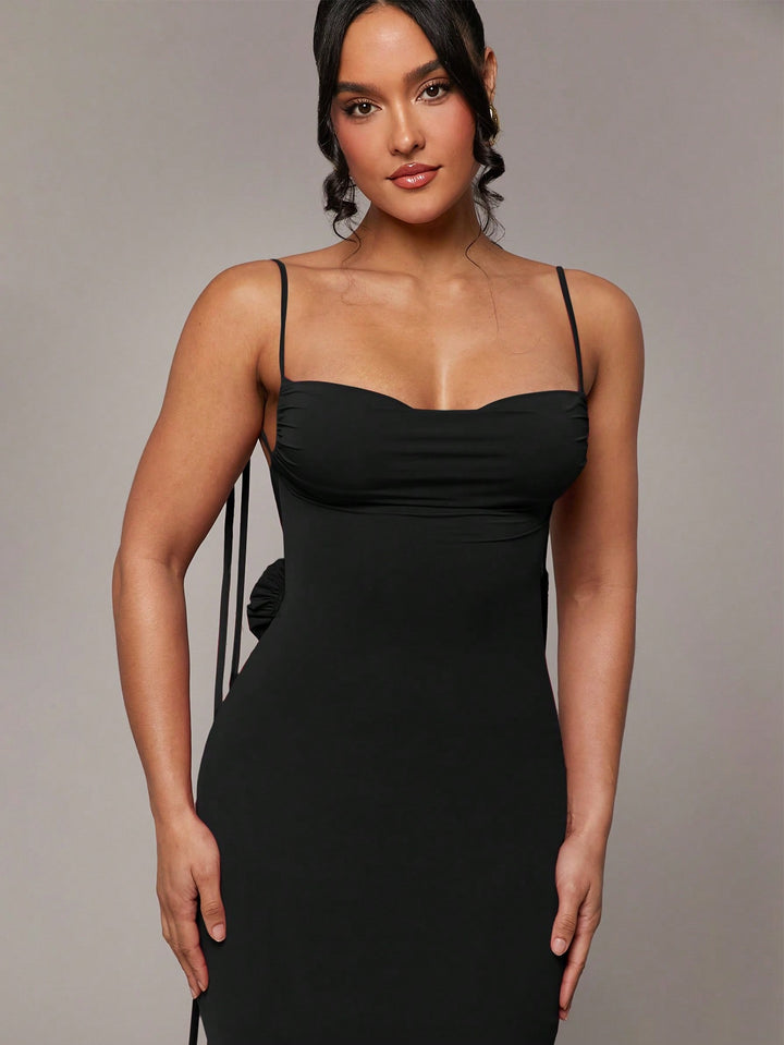 Rochie maxi SHEIN, negru