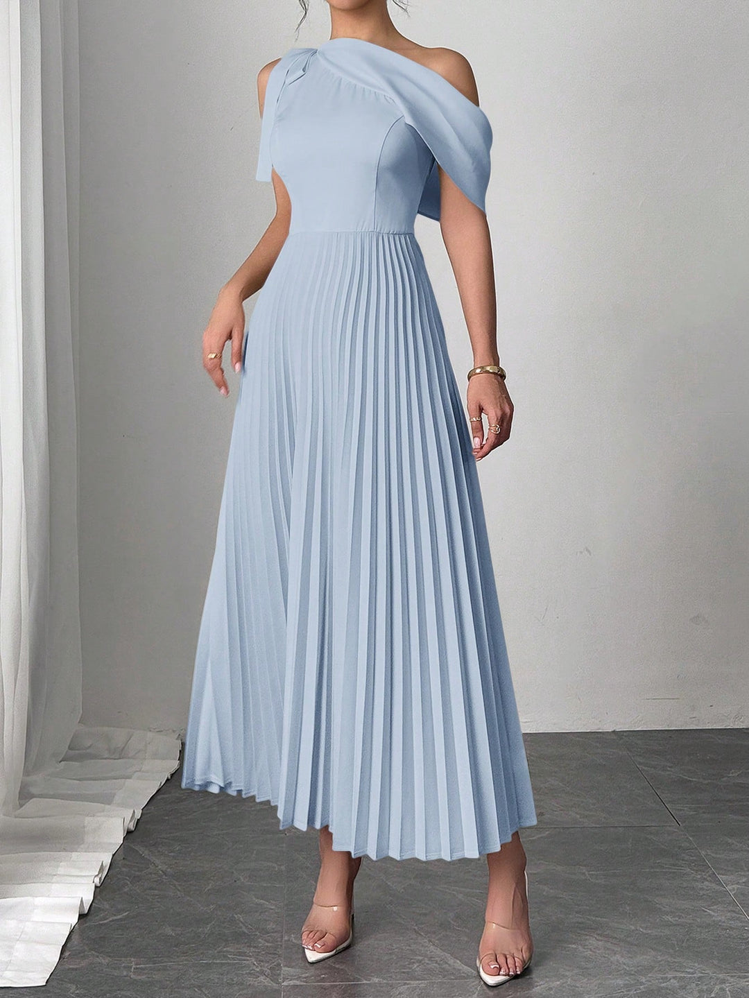 Rochie maxi SHEIN, albastru