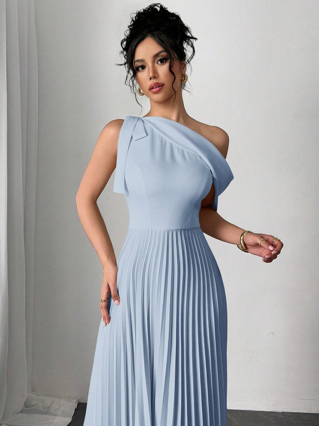 Rochie maxi SHEIN, albastru