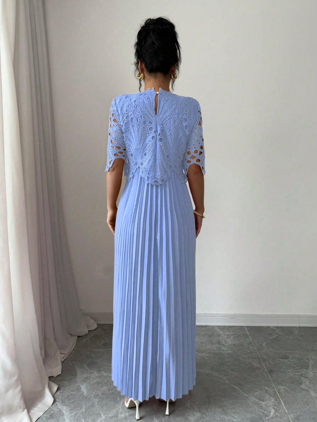 Rochie maxi SHEIN, albastru