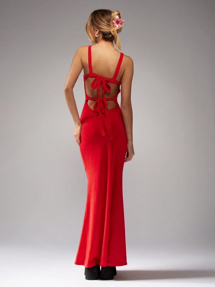 Rochie maxi SHEIN, roșu