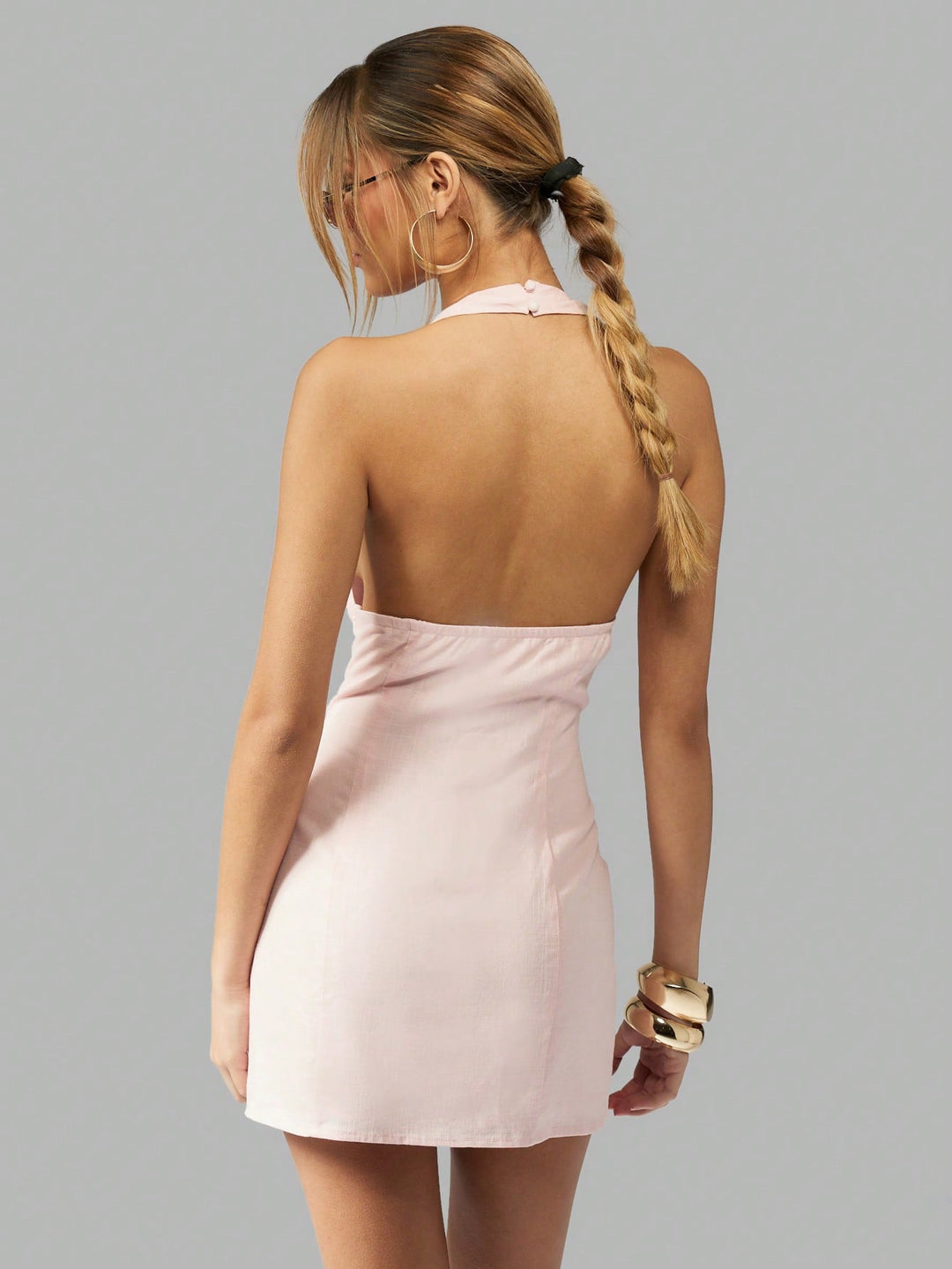 Rochie mini SHEIN, roz