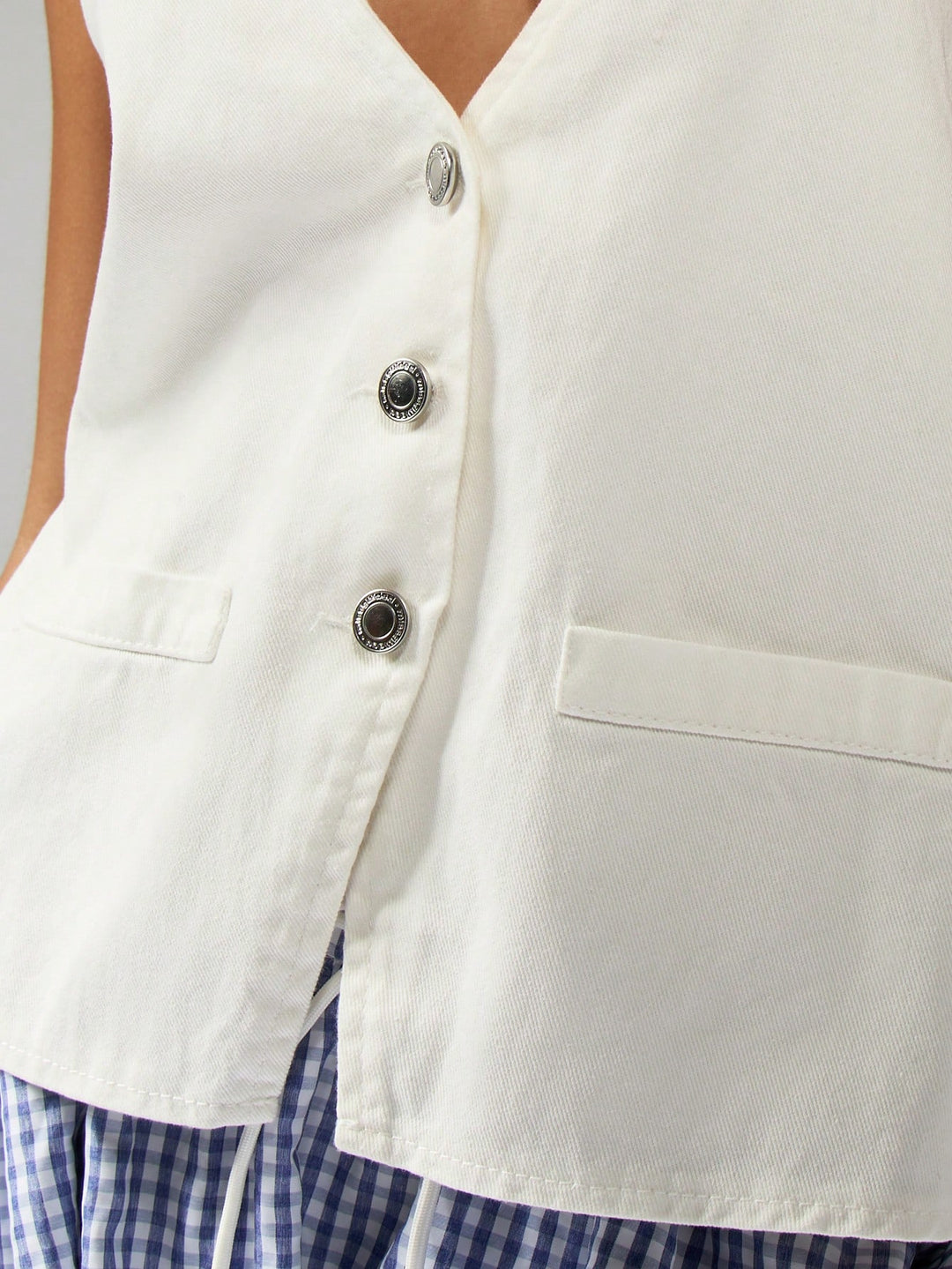 Top SHEIN, alb