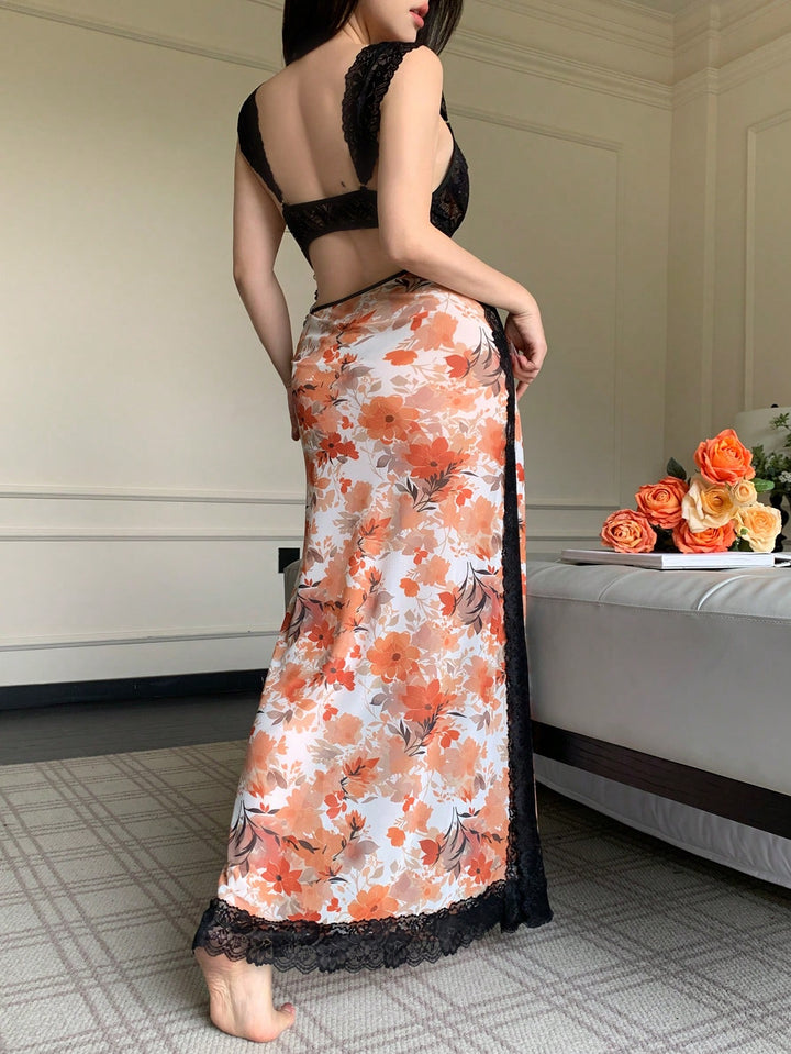 Rochie de noapte SHEIN, mix culori