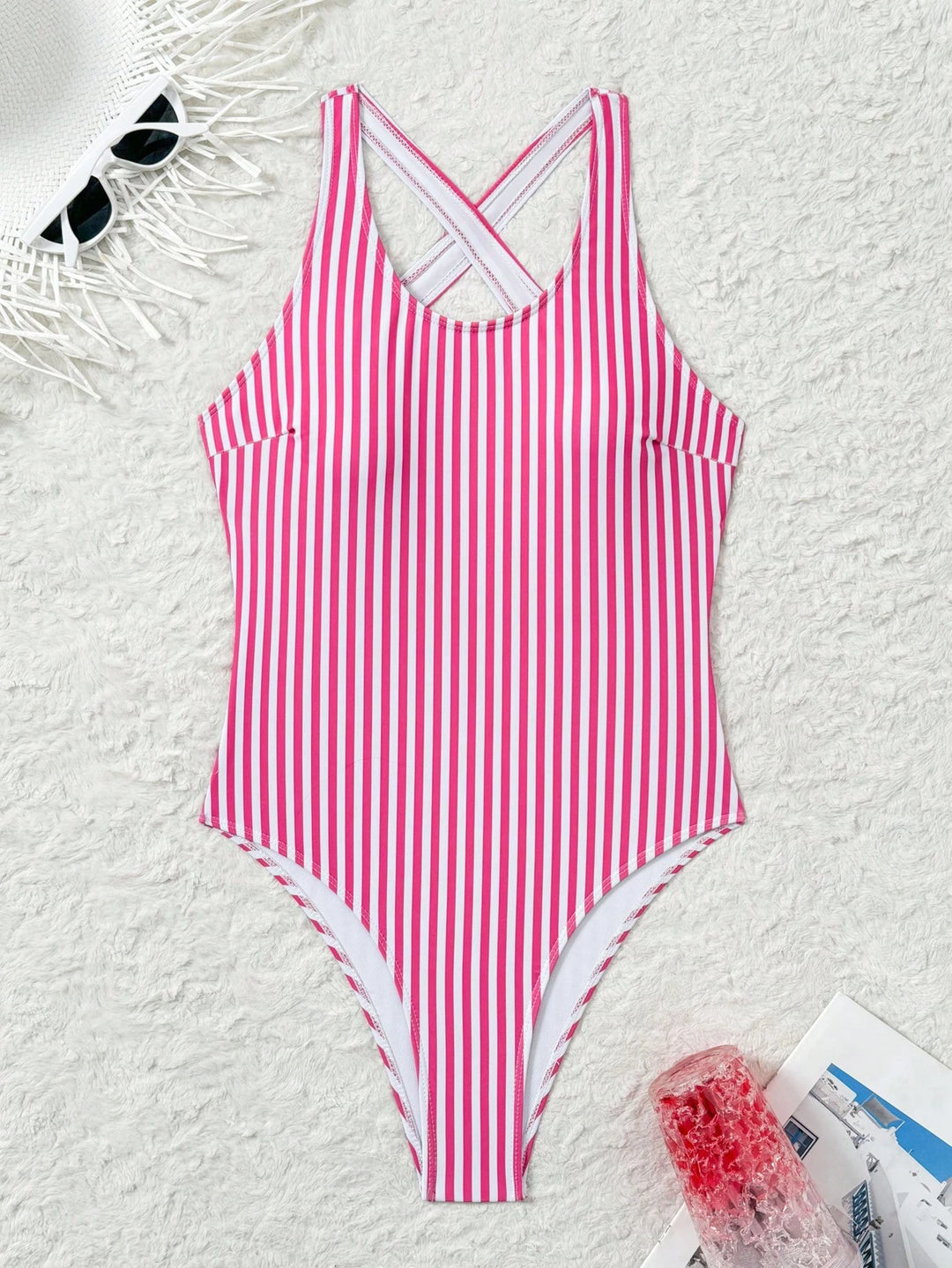 Costum de baie întreg SHEIN, mix culori