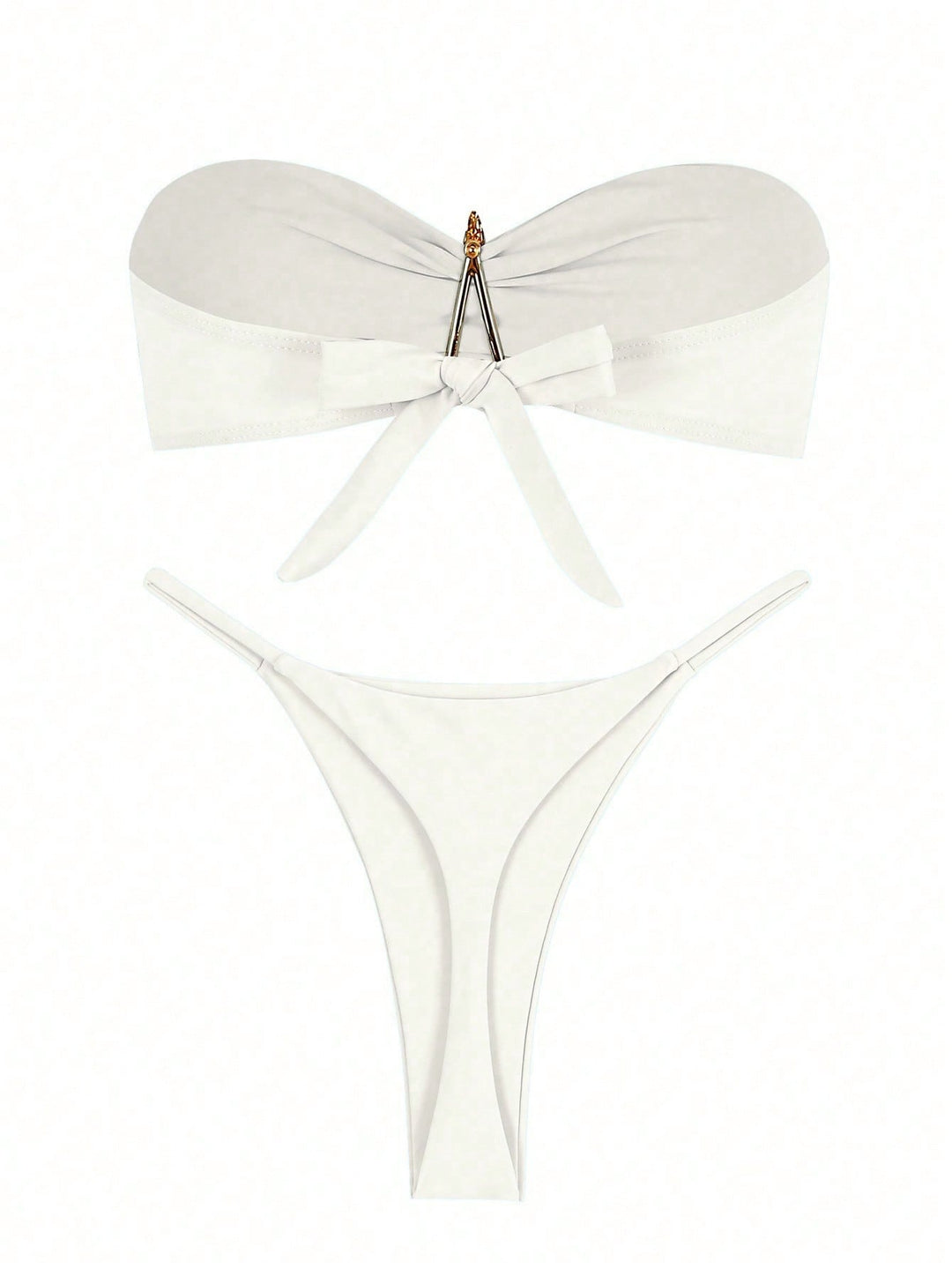 SHEIN bikinifelső, fehér