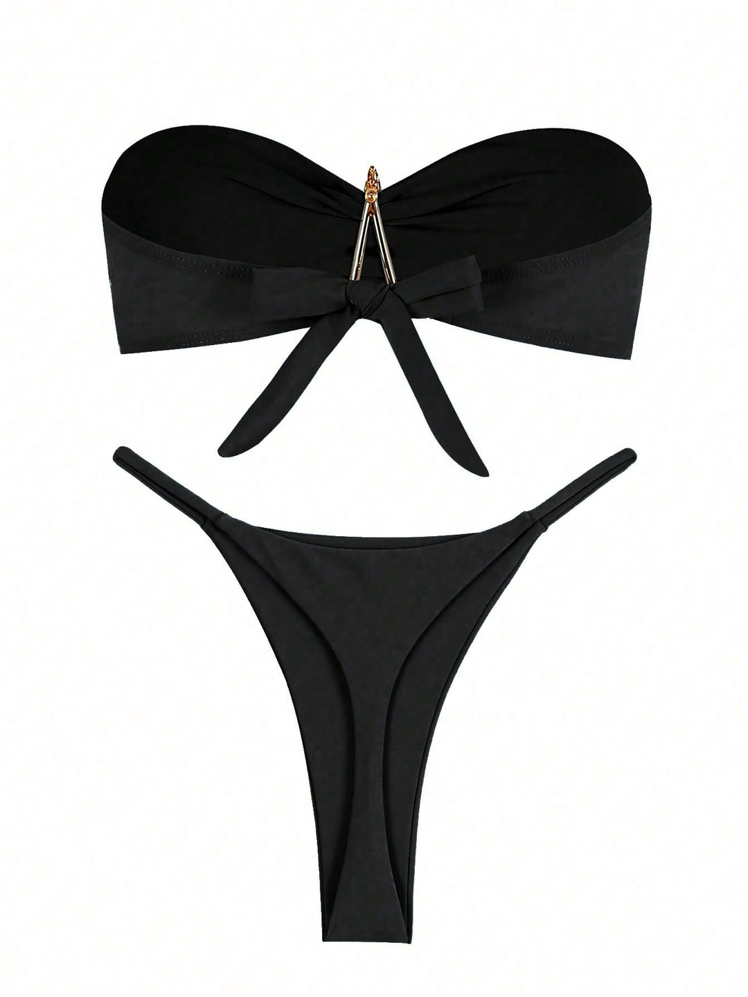 Costum de baie SHEIN, negru