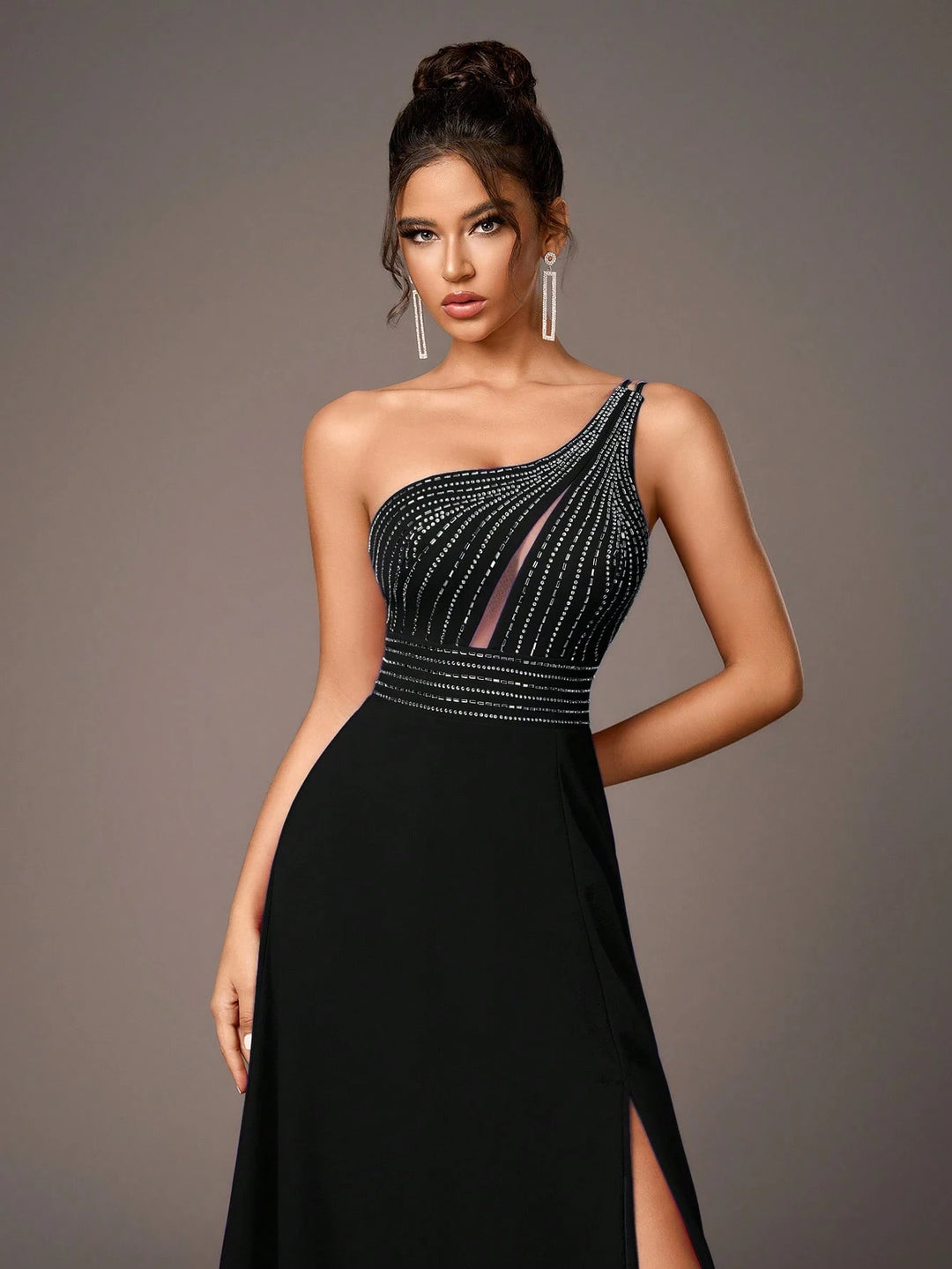 Rochie de ocazie SHEIN, negru