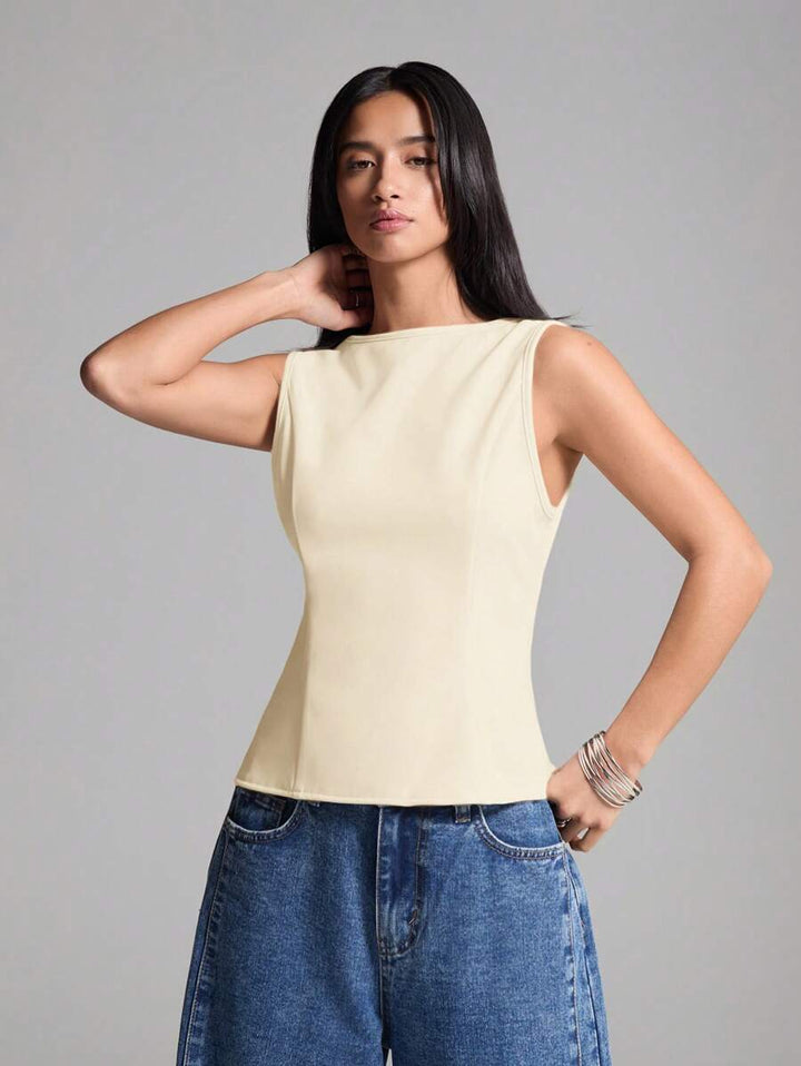 Top SHEIN, crem