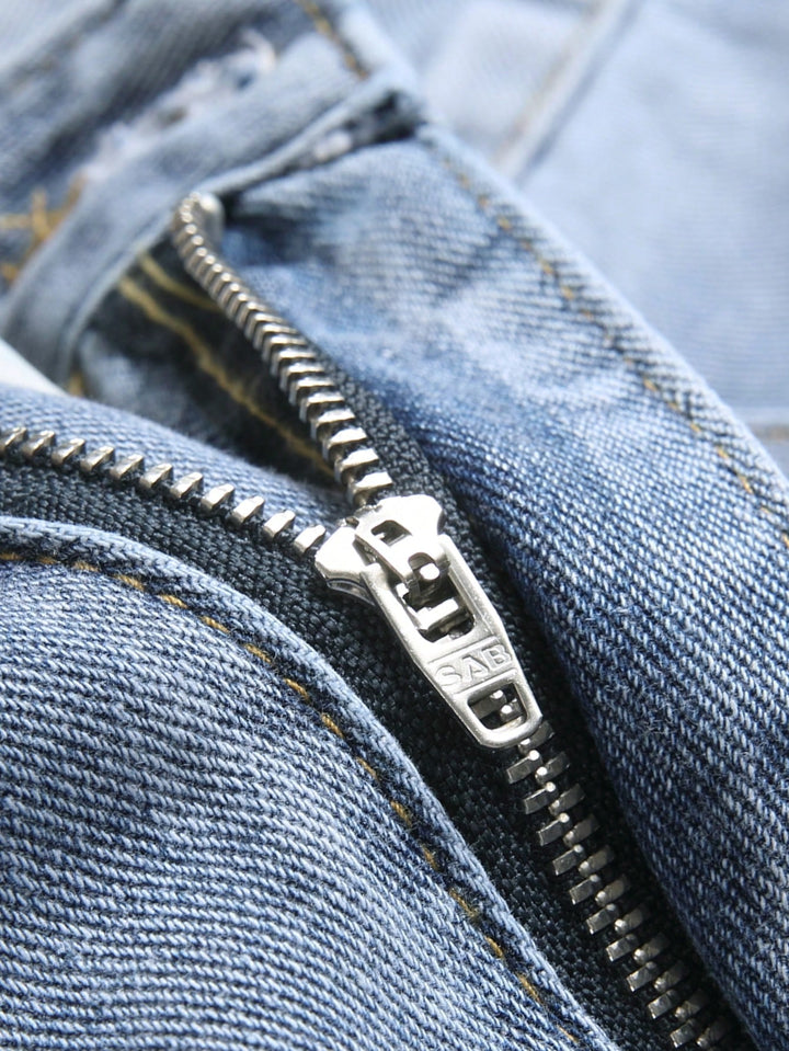 Pantaloni scurți SHEIN, albastru