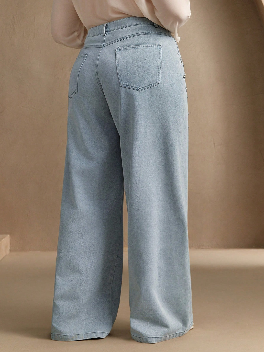 Jeans SHEIN, albastru