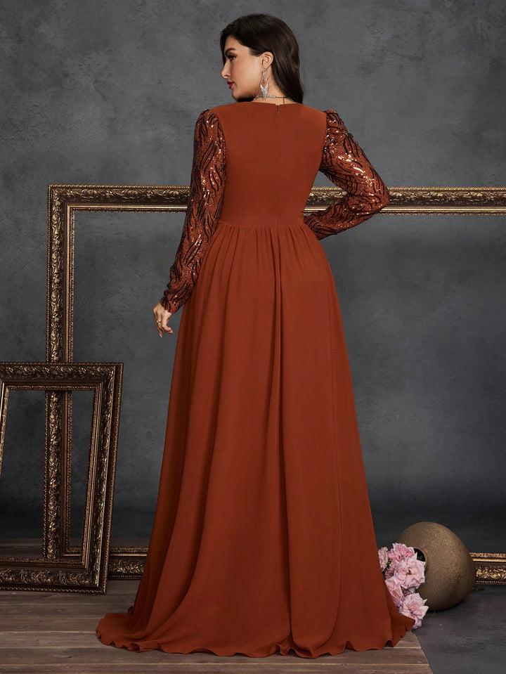 Rochie SHEIN, maro